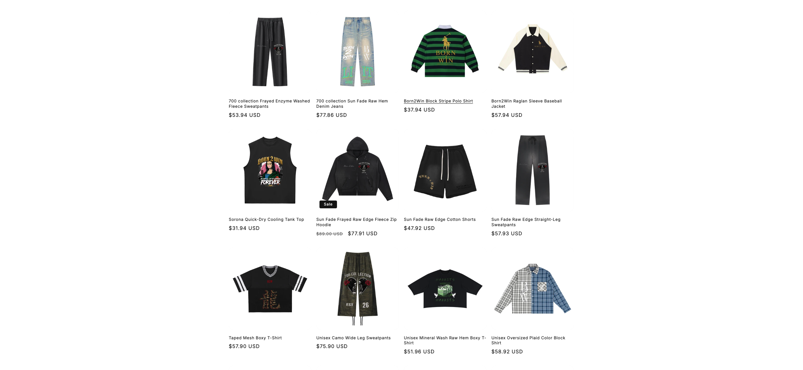 Born 2 Win store